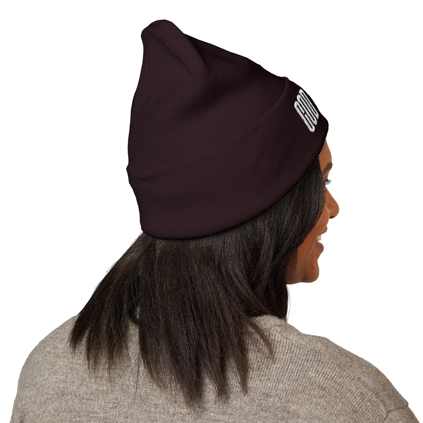 GODFIDENT Classic Cuffed Beanie — Warmth With Purpose (Embroidery)