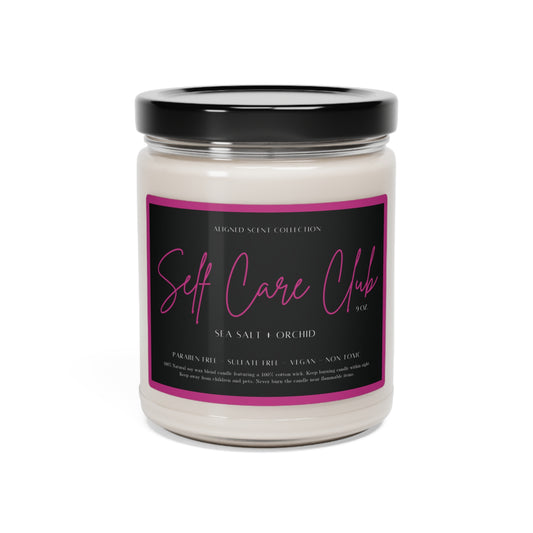 Vela de soja Self Care Club, 9 oz
