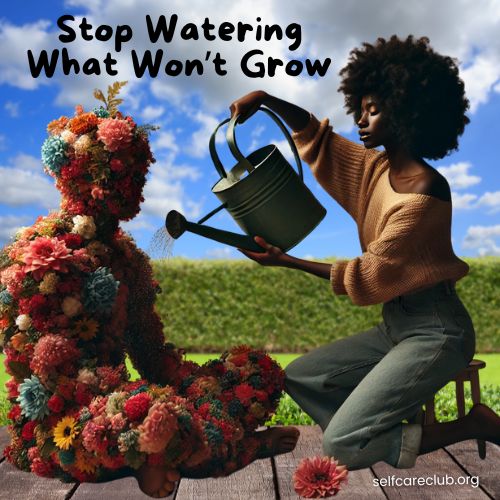 Stop Watering What Won't Grow: A Lesson in Energy and Growth