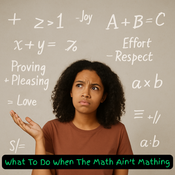 🧮 Healed Girl Math: If It Costs Me My Peace, It's Too Expansive | What To Do When The Math Ain’t Mathing