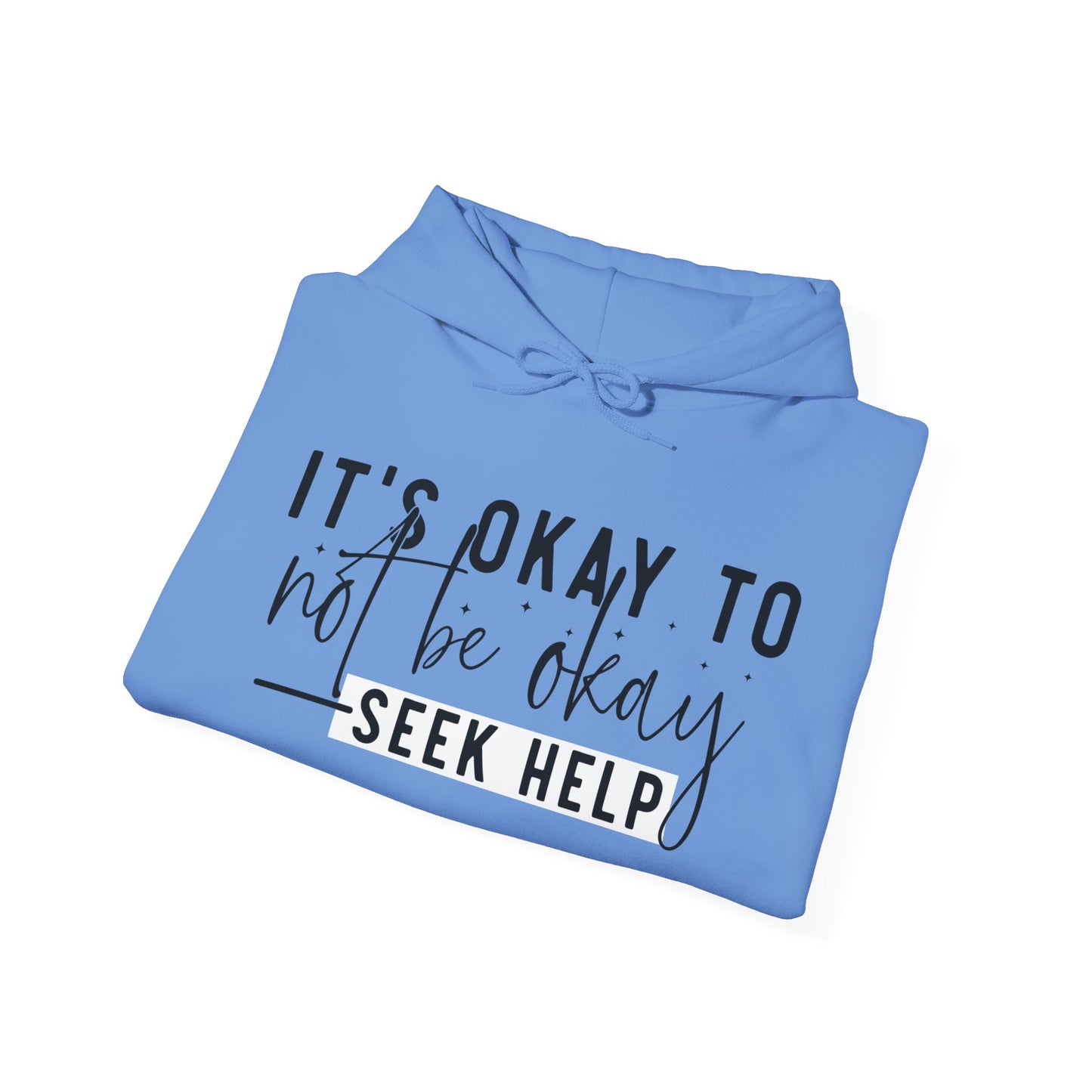 SEEK HELP Hooded Sweatshirt