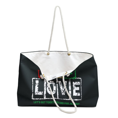 One Love (Juneteenth) Weekender Tote Bag