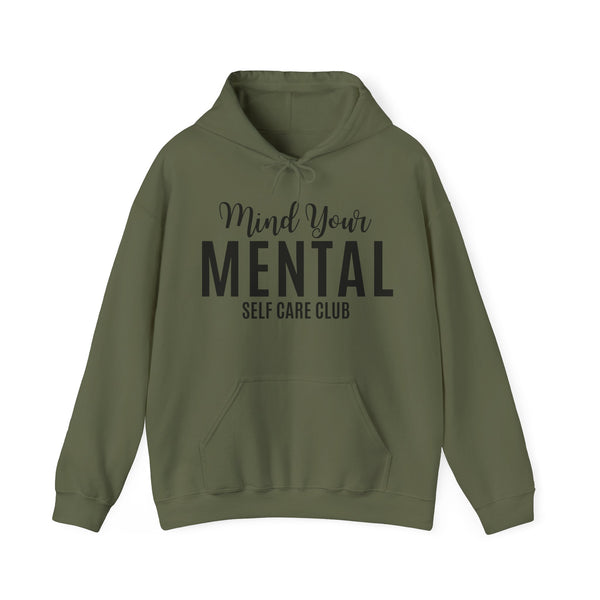 Mind Your Mental SCC Hooded Sweatshirt (Black Logo)