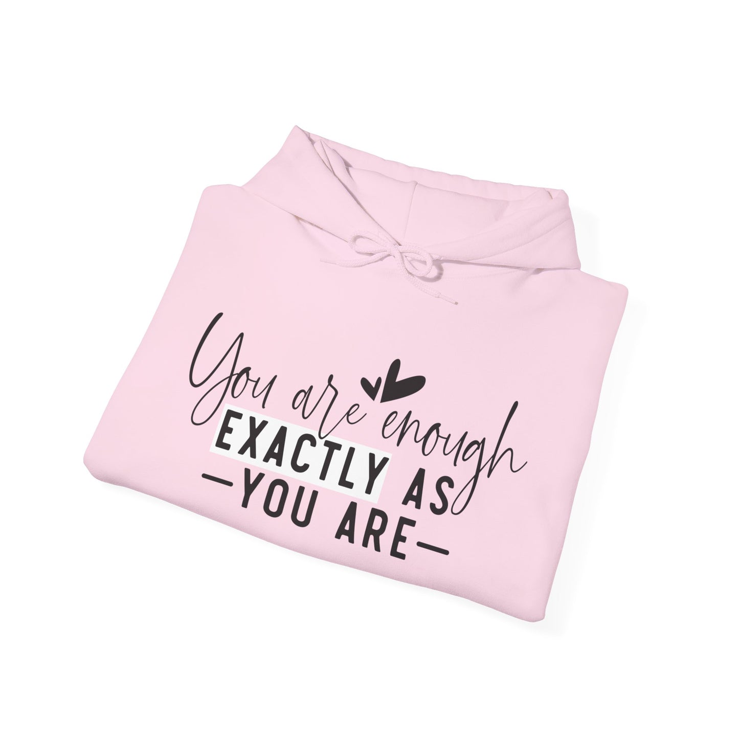 EXACTLY ENOUGH Hooded Sweatshirt