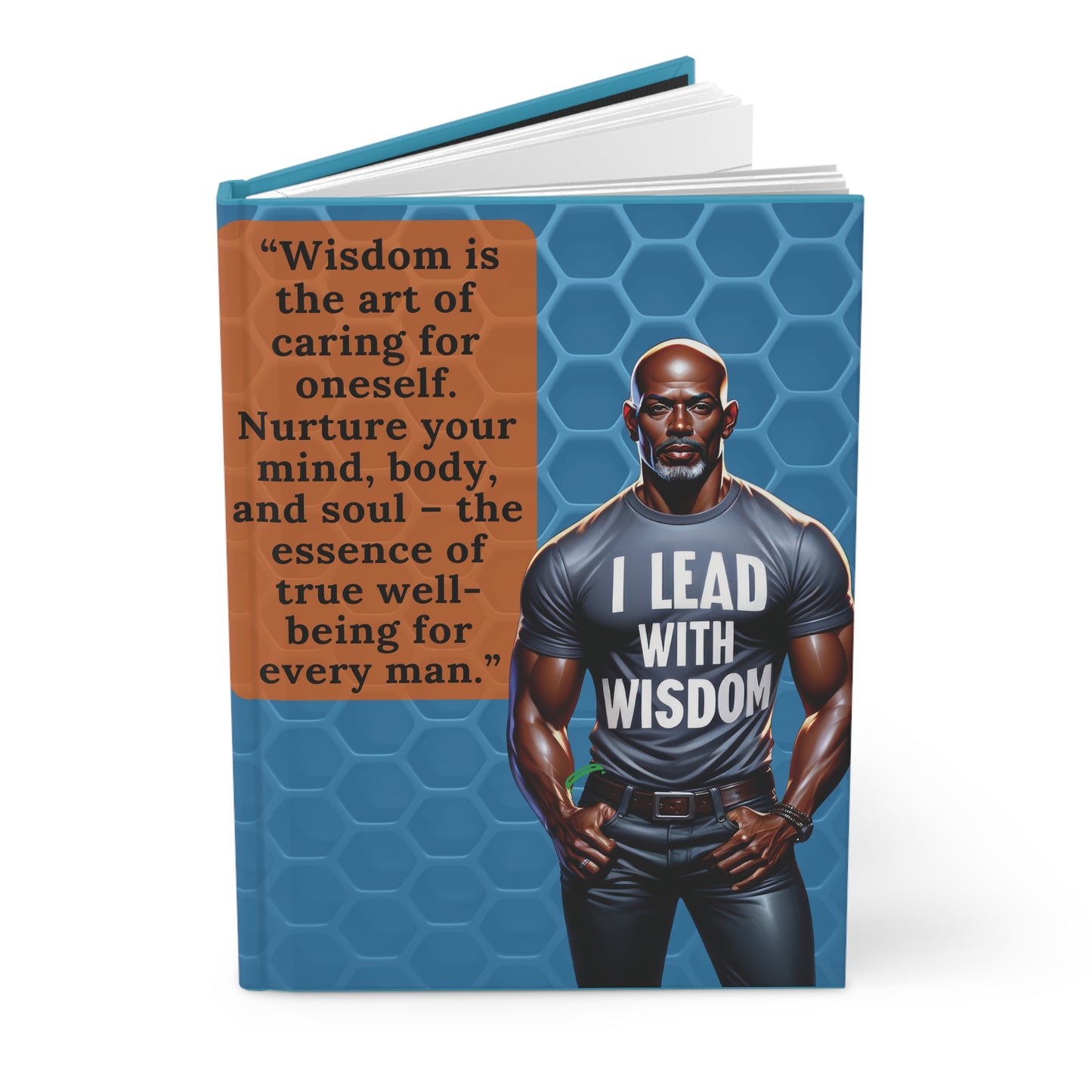 Lead With Wisdom Hardcover Journal