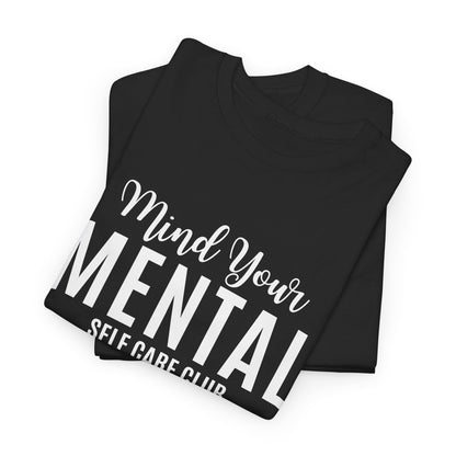 Camiseta SCC con el logo blanco "Cuida tu mente"