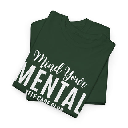 Camiseta SCC con el logo blanco "Cuida tu mente"