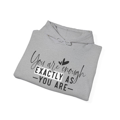 EXACTLY ENOUGH Hooded Sweatshirt