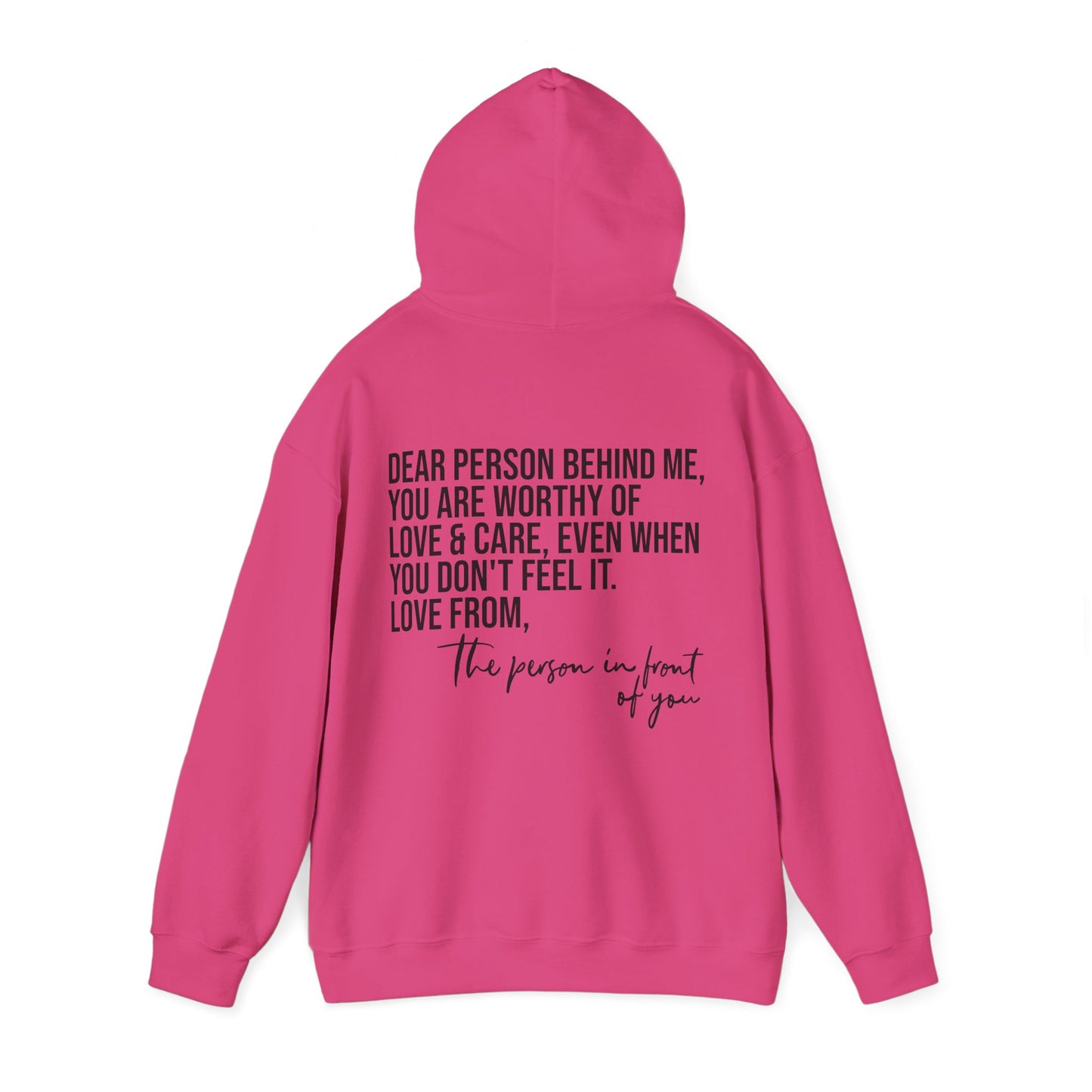 DPBM, You Are Worthy Of Love & Care Hooded Sweatshirt