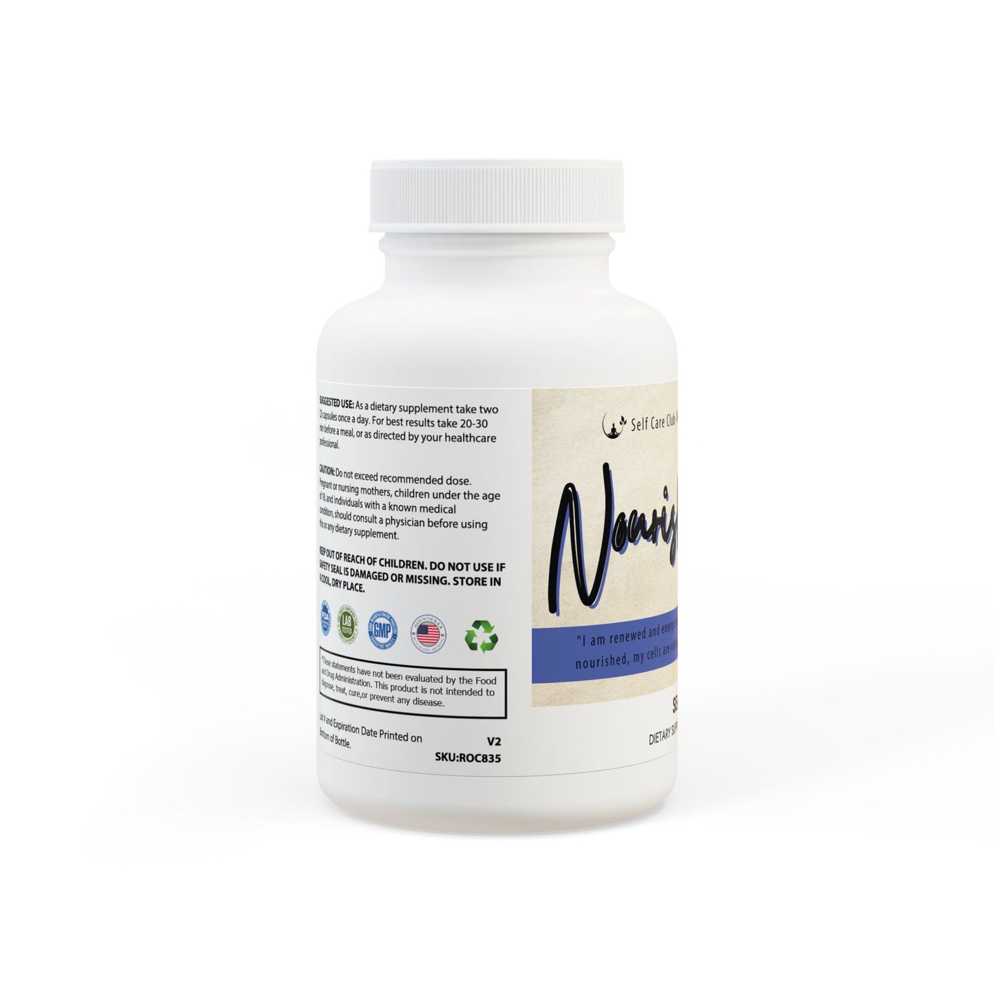 Nourish & Flow Sea Moss Supplement (60 Capsules)