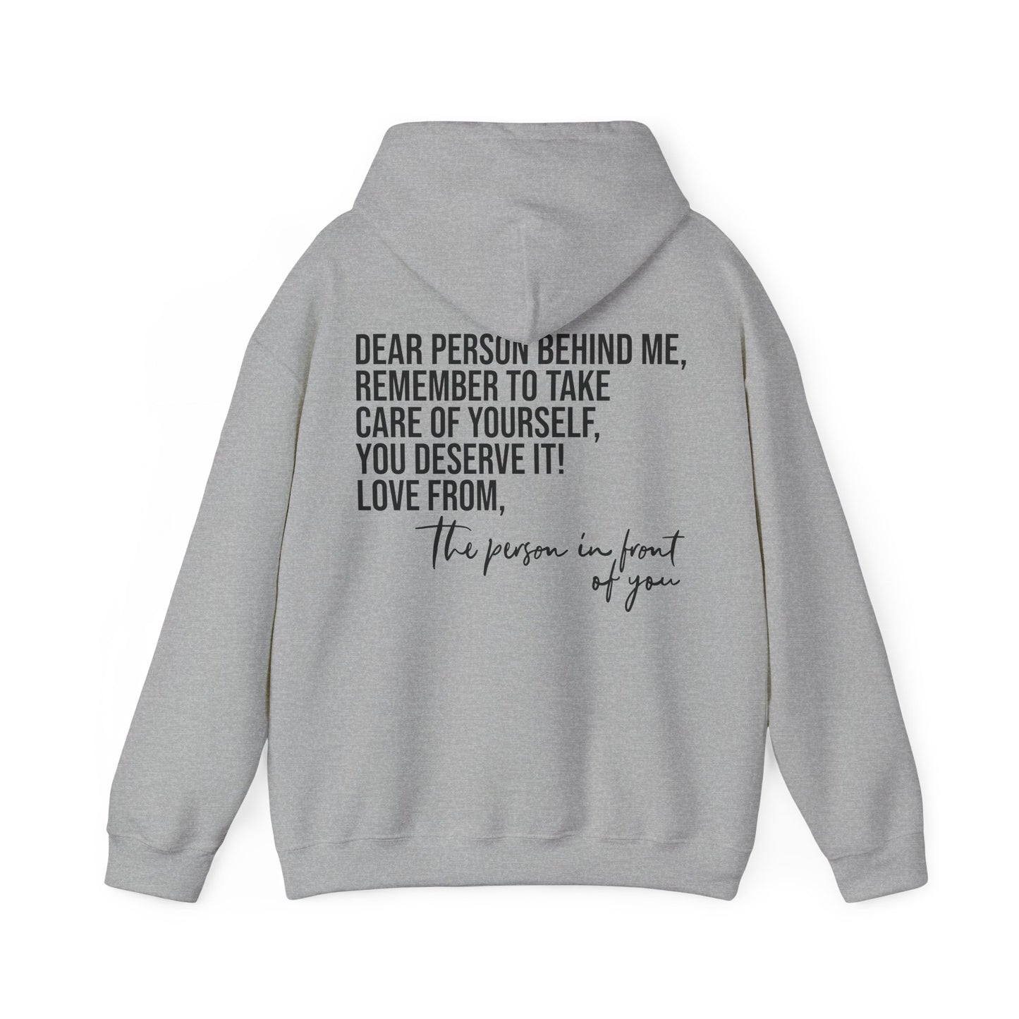 Sudadera con capucha DPBM, Cuídate