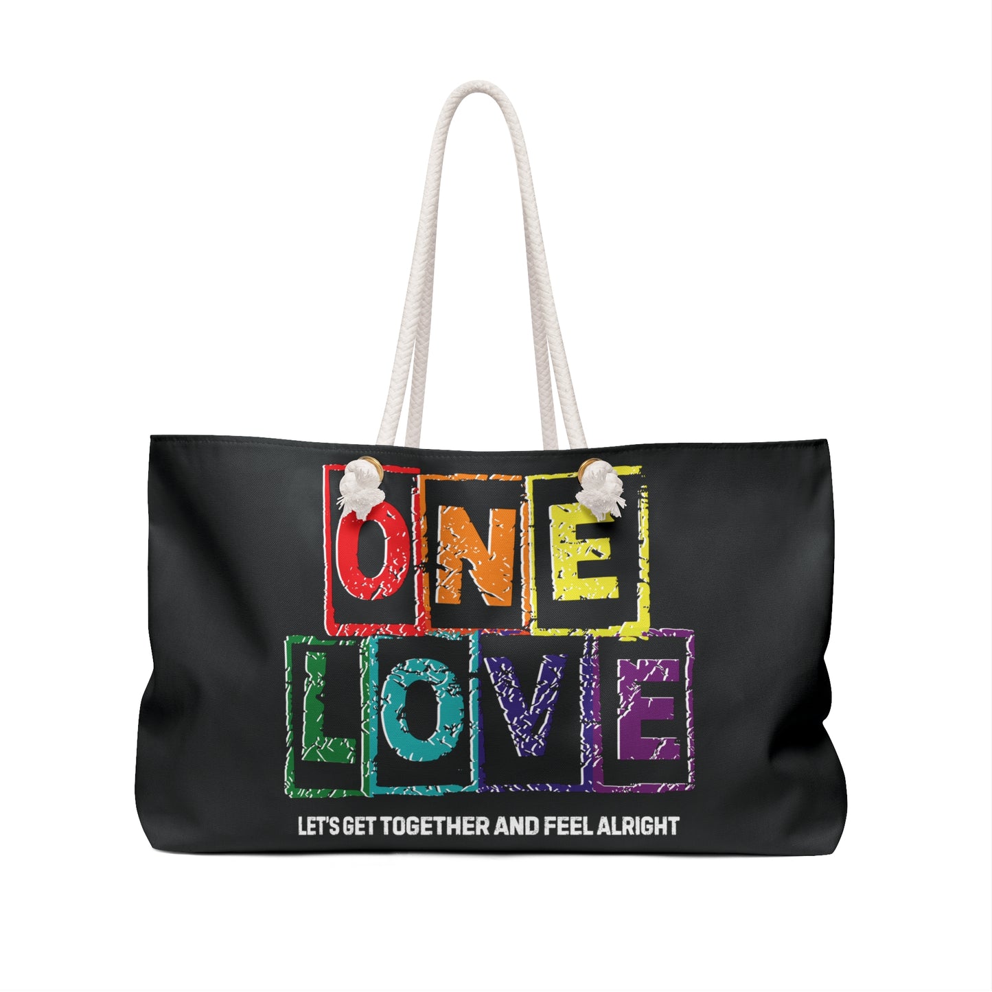 One Love (PRIDE) Weekender Tote Bag