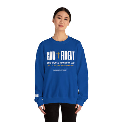 GODFIDENT Sweatshirt — Confidence Rooted in God | Unisex