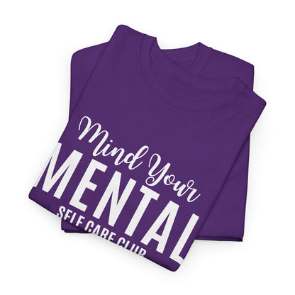 Camiseta SCC con el logo blanco "Cuida tu mente"