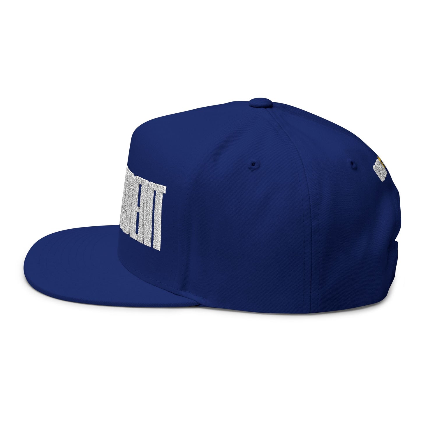 GODFIDENT Flat Bill Cap — Bold Faith. Clean Style (Embroidery)