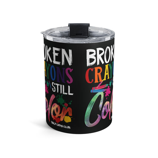 Crayons cassés Still Color BCSC en verre 10 oz