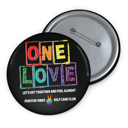 One Love (PRIDE) Buttons