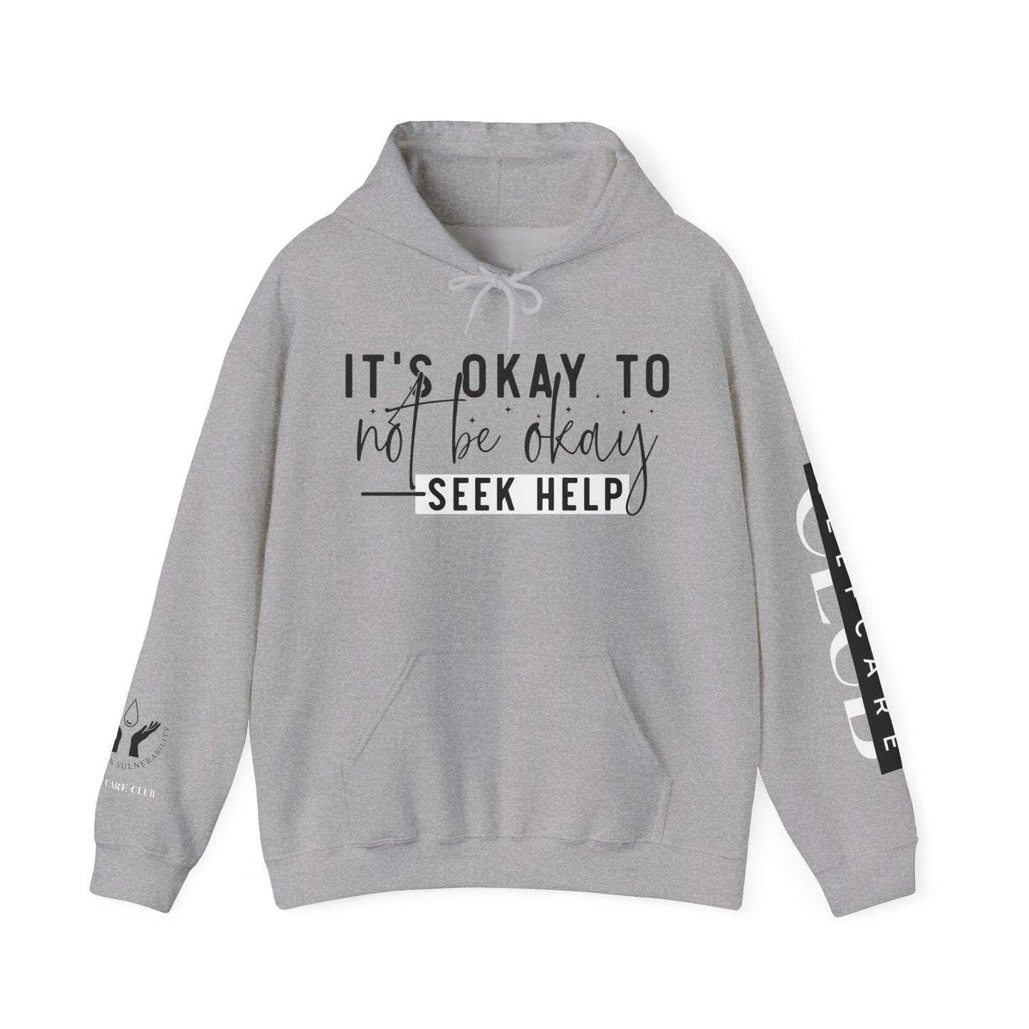 SEEK HELP Hooded Sweatshirt