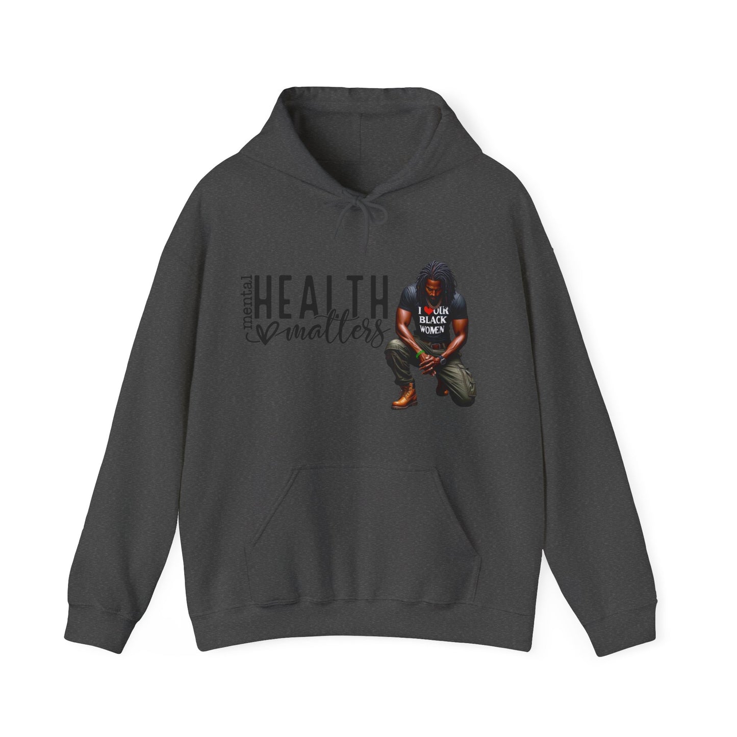 His Mental Health Matters Hooded Sweatshirt