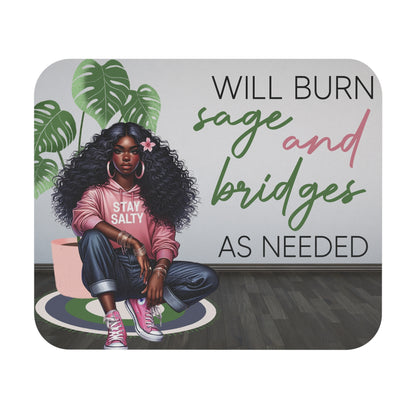 Burning Sage & Bridges Mouse Pad