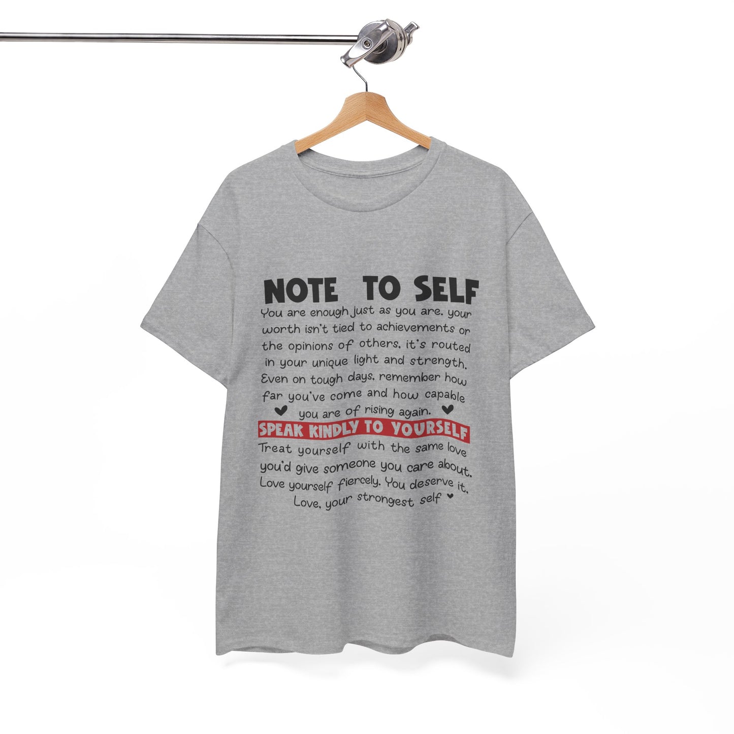Note To Self | Unisex T-Shirt
