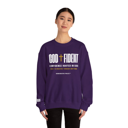 GODFIDENT Sweatshirt — Confidence Rooted in God | Unisex
