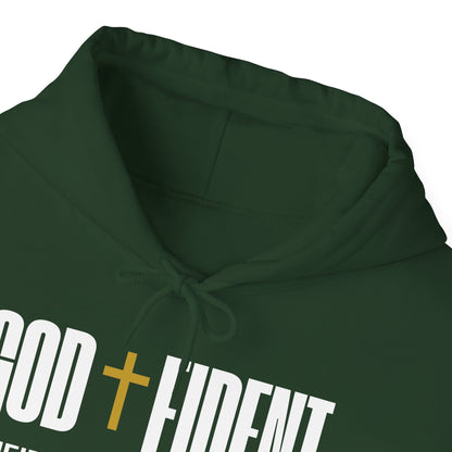 GODFIDENT Hooded Sweatshirt — Confidence Rooted in God | Unisex