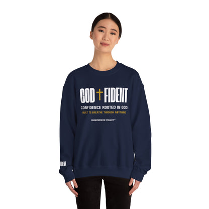 GODFIDENT Sweatshirt — Confidence Rooted in God | Unisex