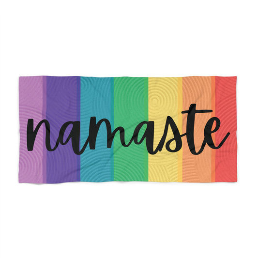 Namaste Beach Towel