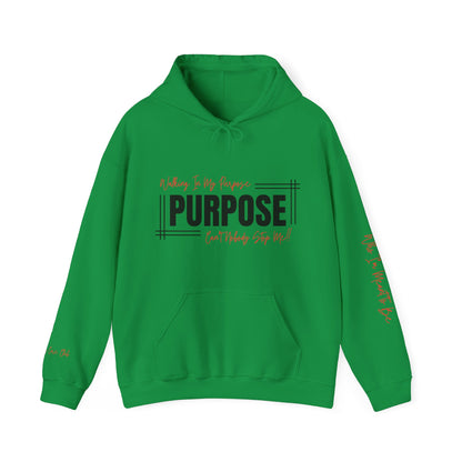 Walking In My Purpose Hooded Sweatshirt