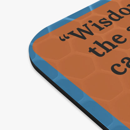 Lead With Wisdom Mouse Pad