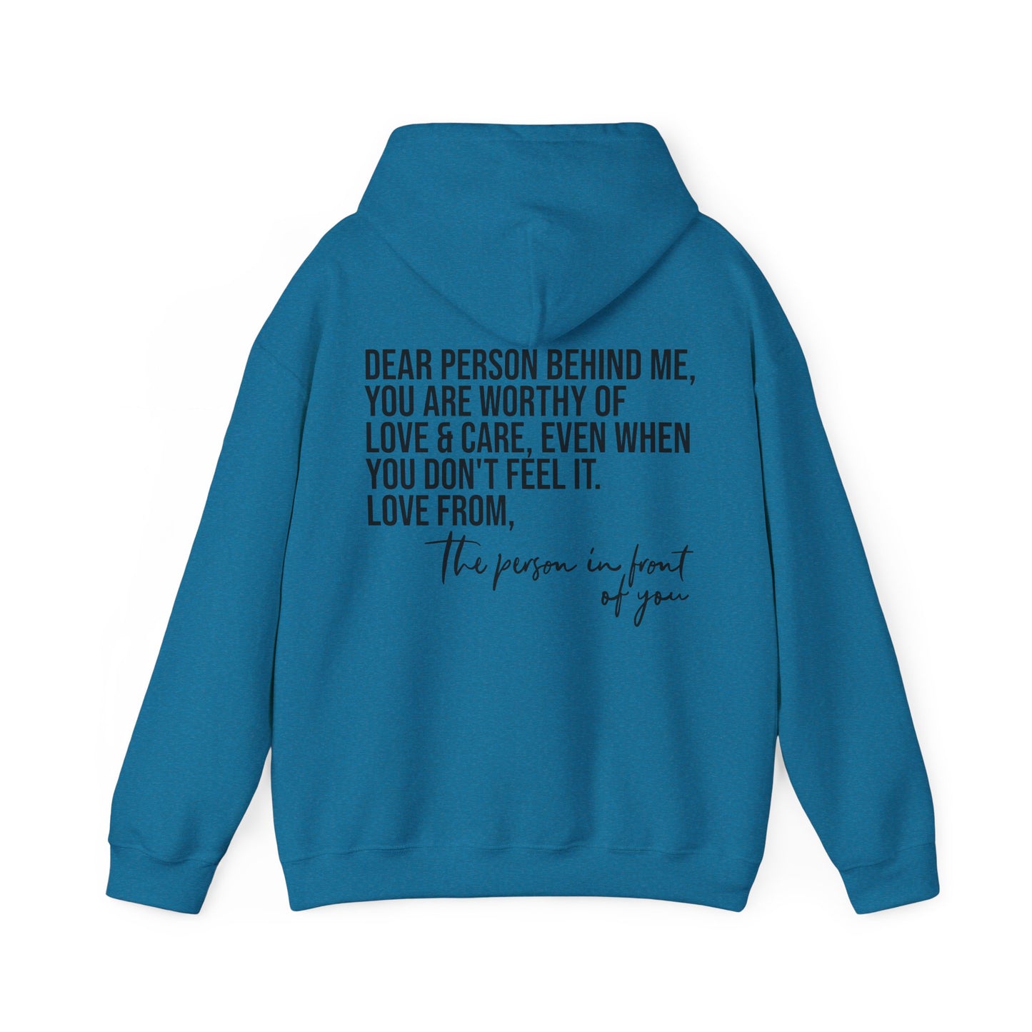 DPBM, You Are Worthy Of Love & Care Hooded Sweatshirt