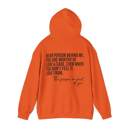 DPBM, You Are Worthy Of Love & Care Hooded Sweatshirt