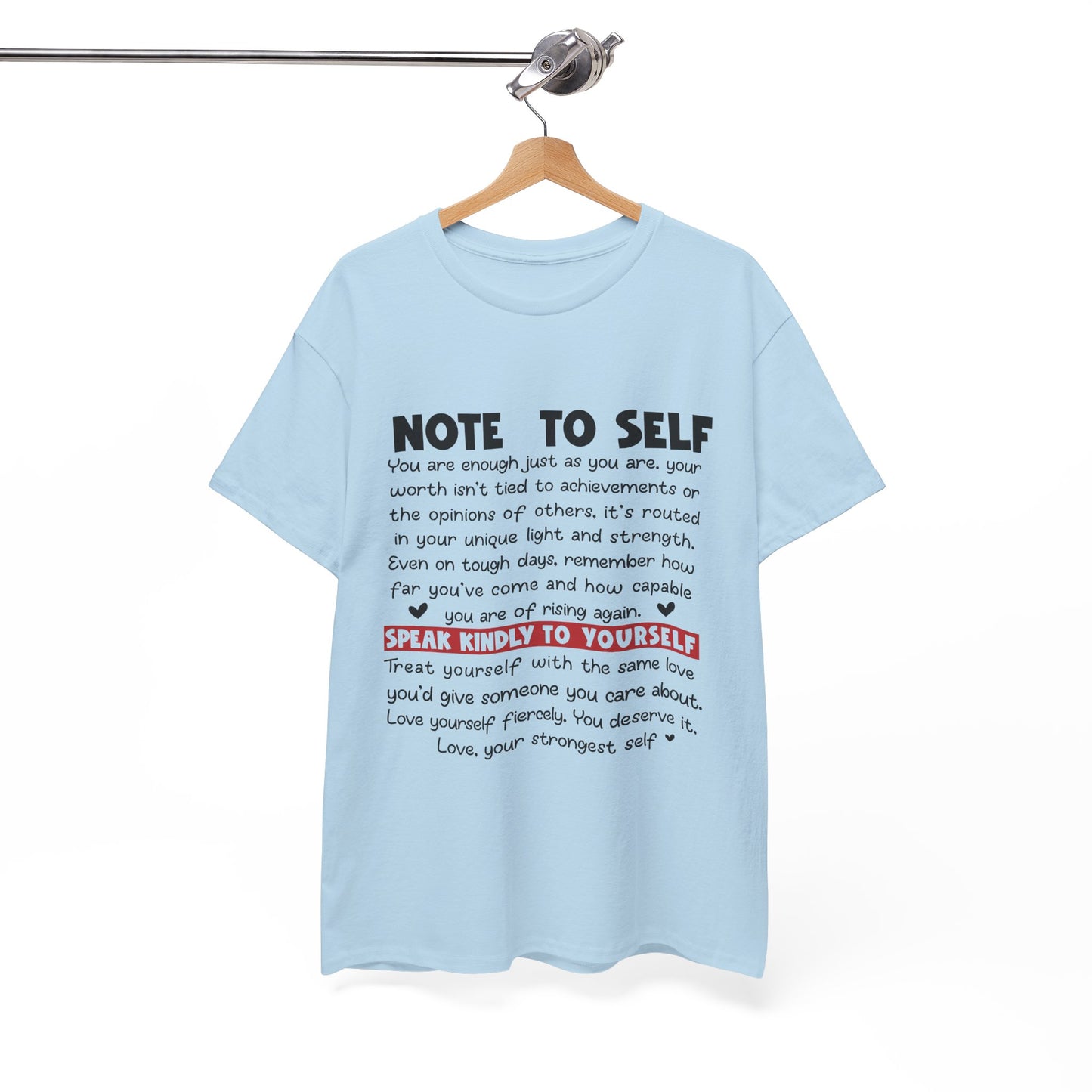 Note To Self | Unisex T-Shirt