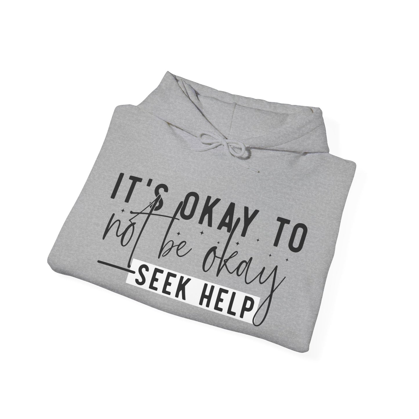 SEEK HELP Hooded Sweatshirt