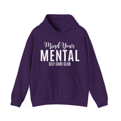 Mind Your Mental SCC Hooded Sweatshirt (White Logo)