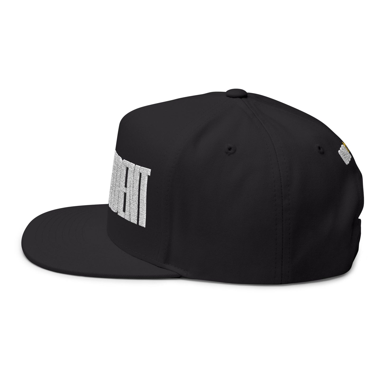 GODFIDENT Flat Bill Cap — Bold Faith. Clean Style (Embroidery)