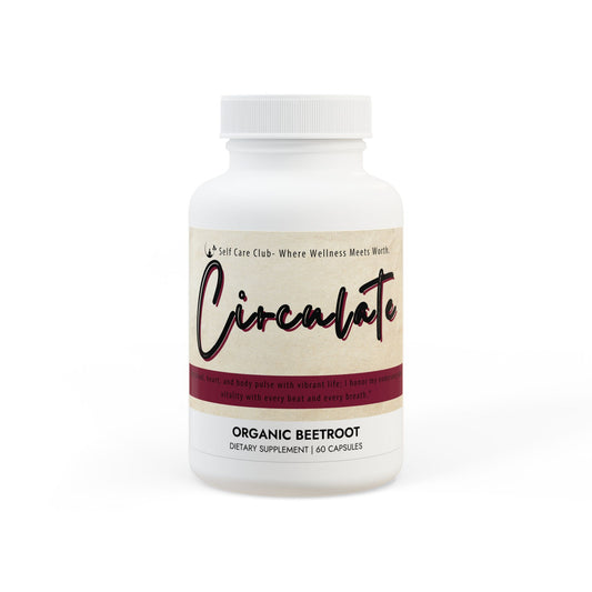 Circulate Organic Beetroot Supplement (60 Capsules)