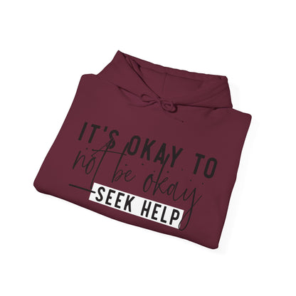 SEEK HELP Hooded Sweatshirt