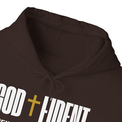 GODFIDENT Hooded Sweatshirt — Confidence Rooted in God | Unisex