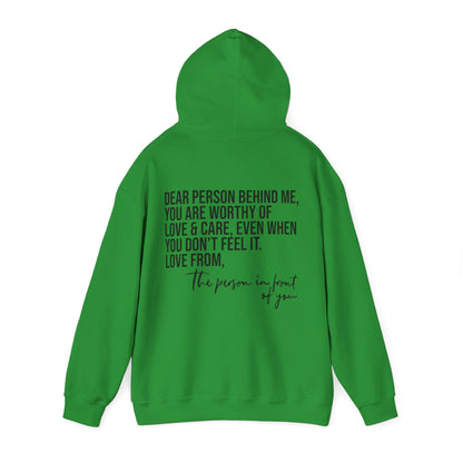 DPBM, You Are Worthy Of Love & Care Hooded Sweatshirt