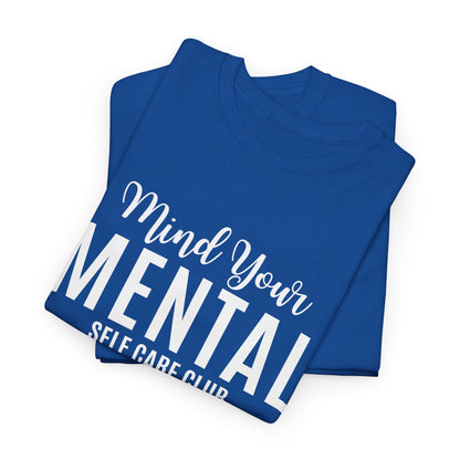 Camiseta SCC con el logo blanco "Cuida tu mente"