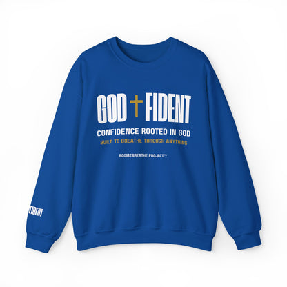 GODFIDENT Sweatshirt — Confidence Rooted in God | Unisex