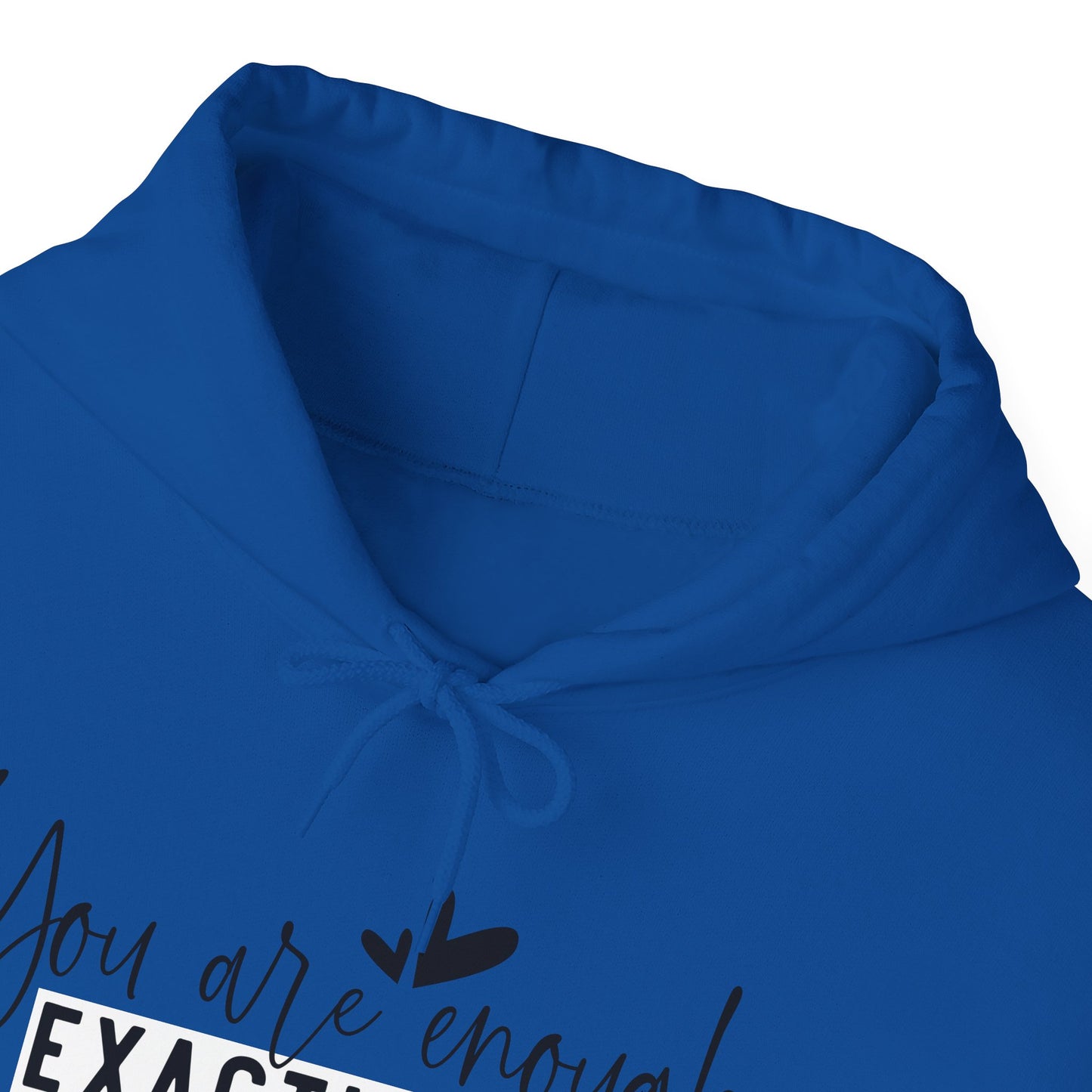 EXACTLY ENOUGH Hooded Sweatshirt