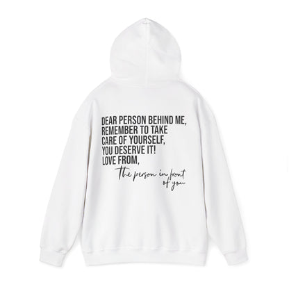 Sudadera con capucha DPBM, Cuídate