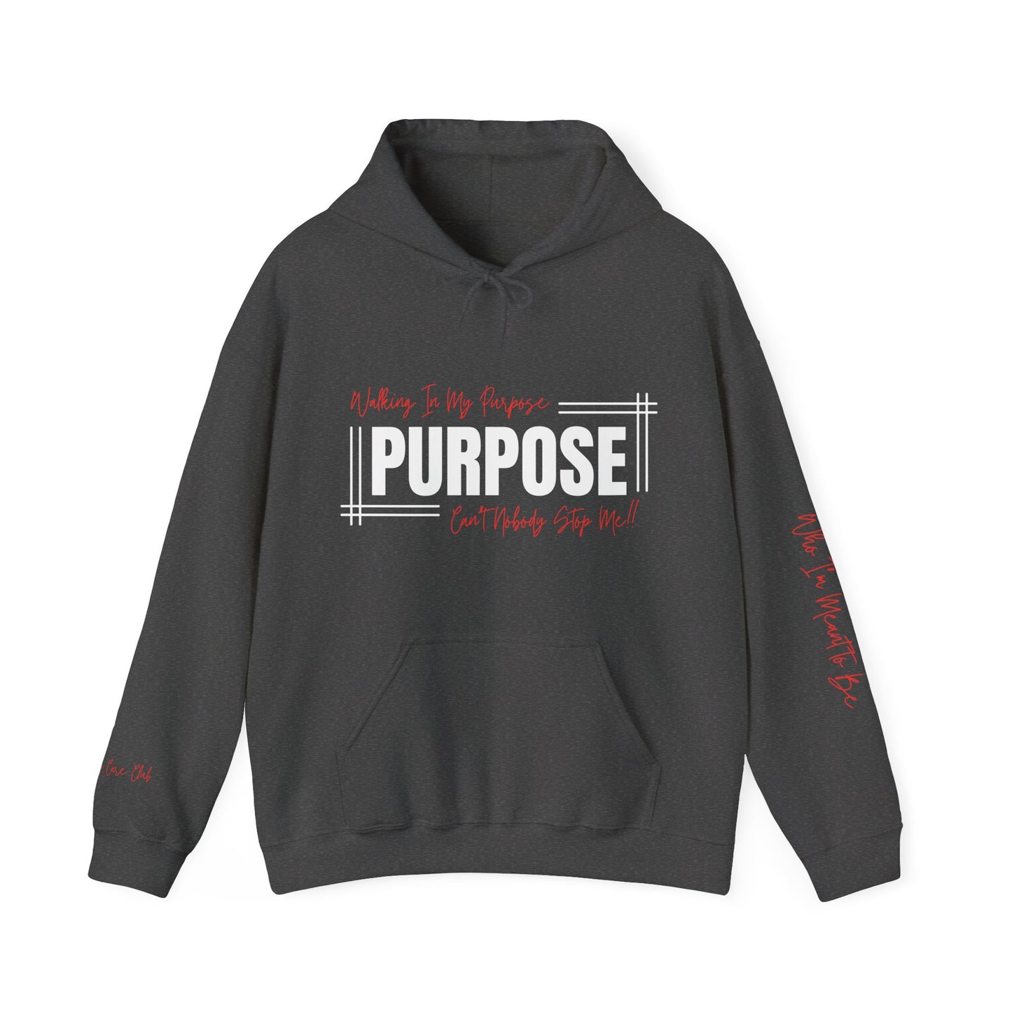 Walking In My Purpose Hooded Sweatshirt