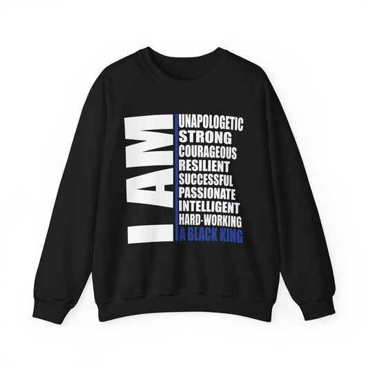 I AM (Black King) Sweatshirt
