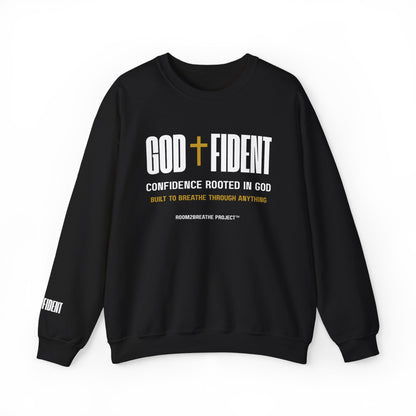 GODFIDENT Sweatshirt — Confidence Rooted in God | Unisex