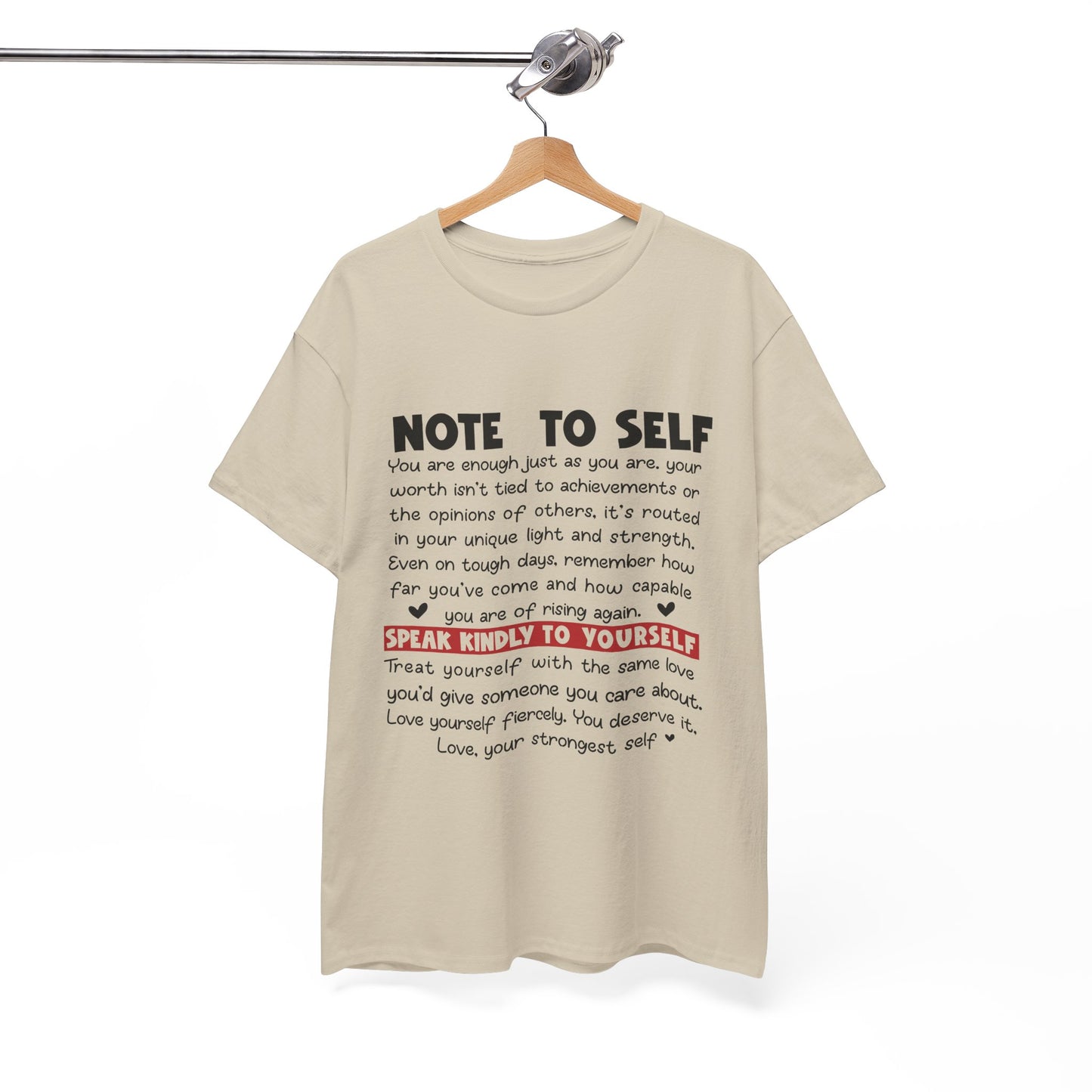 Note To Self | Unisex T-Shirt