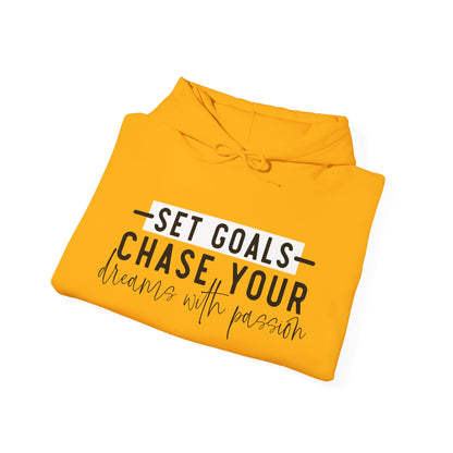 SET GOALS Hooded Sweatshirt